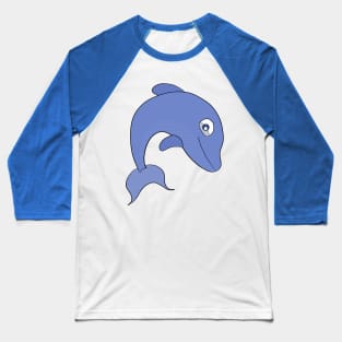 A smiling dolphin Baseball T-Shirt